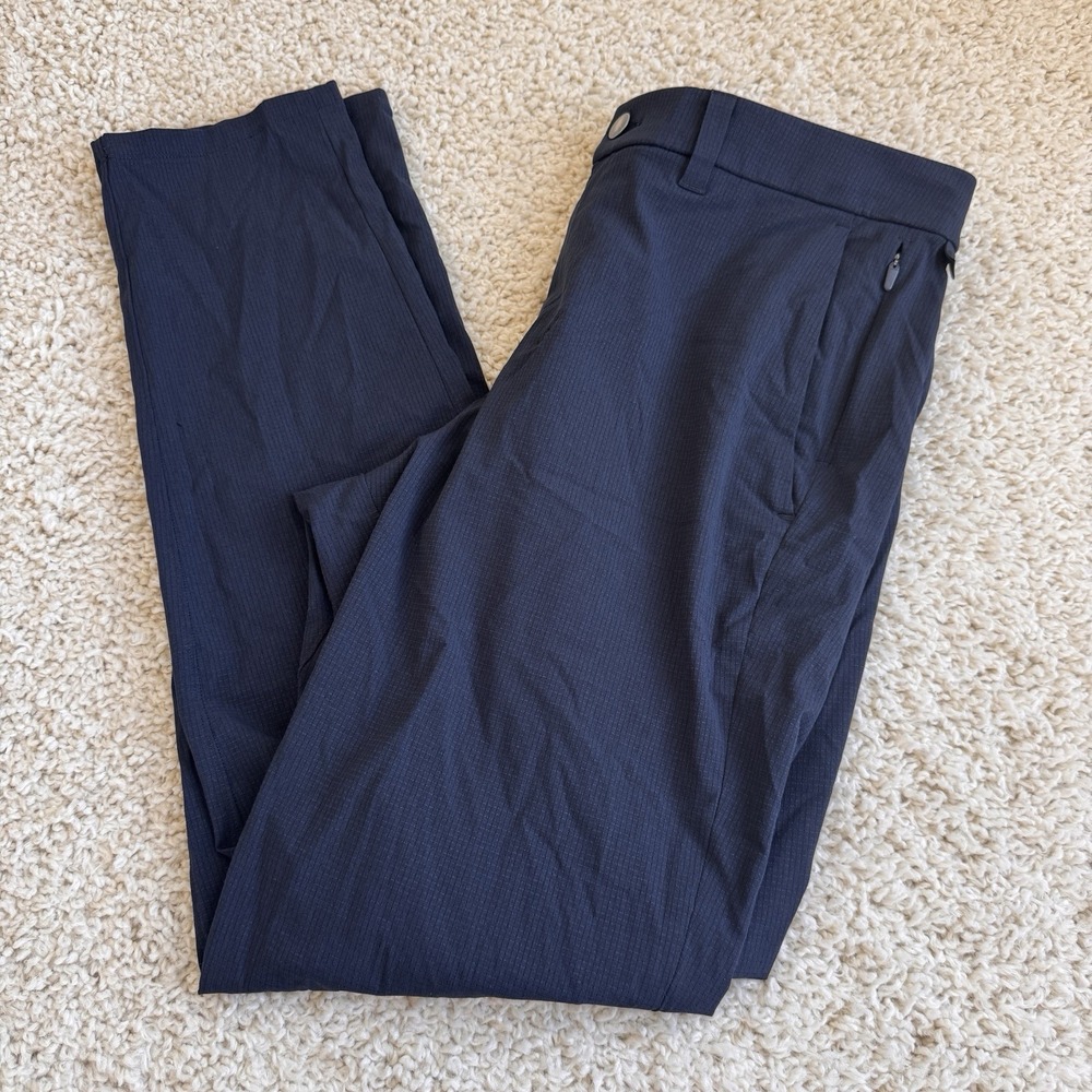 Lululemon Men's 32 Navy ABC Golf Pants Stretch Performance Casual Travel